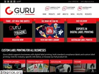 gurulabels.com.au