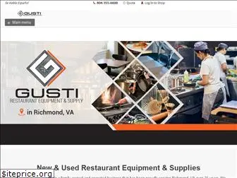 gustirestaurantequipment.com