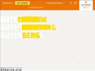 gutenberg-stiftung.de