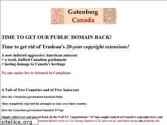 gutenbergcanada.ca