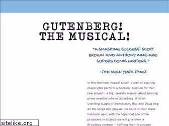 gutenbergthemusical.com