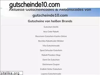 gutscheinde10.com