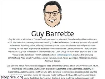 guybarrette.com