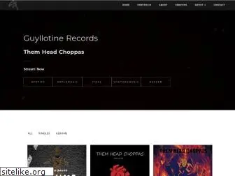 guyllotinerecords.net