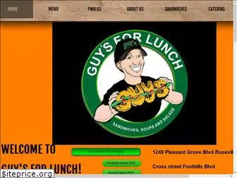 guysforlunch.com