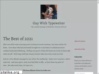 guywithtypewriter.com