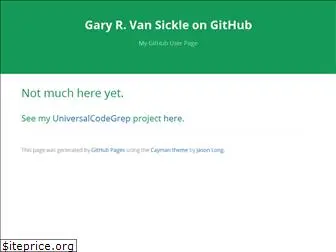 gvansickle.github.io