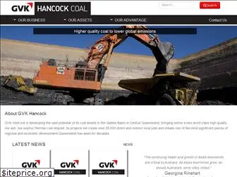 gvkhancockcoal.com