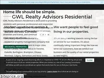 gwlraresidential.com