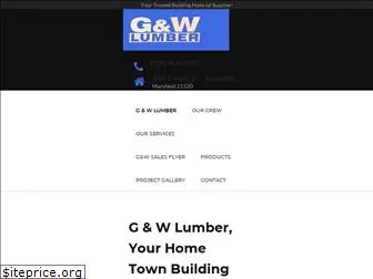 gwlumberinc.com