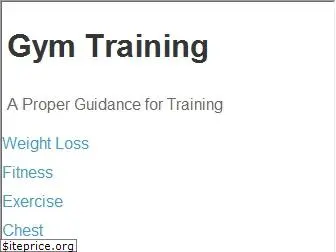 gym.training