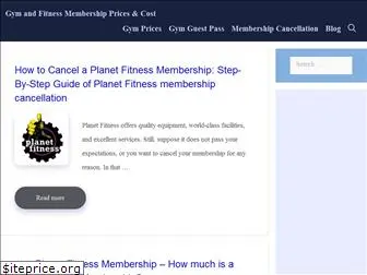 gympricelist.com