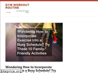 gymworkoutroutine.info