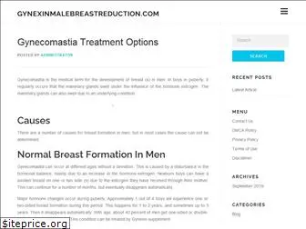 gynexinmalebreastreduction.com