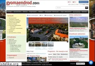 gyomaendrod.com