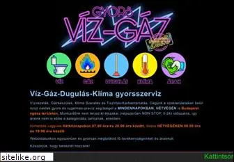 gyorsvizgaz.hu