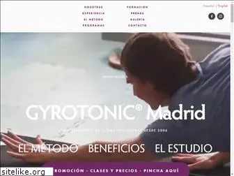 gyrotonic-madrid.com