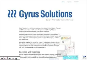 gyrussolutions.com