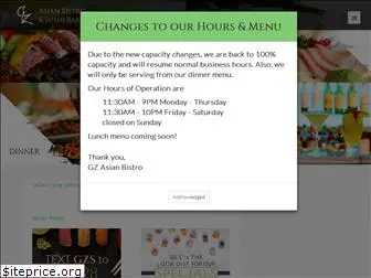 gzasianbistro.com