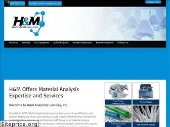 h-and-m-analytical.com