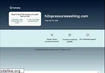 h2opressurewashing.com