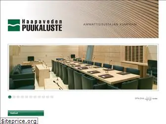 haapavedenpuukaluste.fi