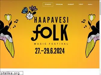 haapavesifolk.com