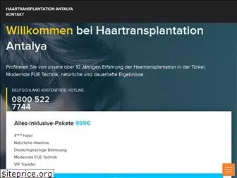 haartransplantationantalya.de