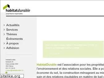 habitatdurable.ch