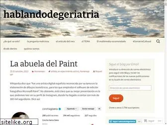 hablandodegeriatria.com