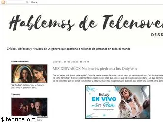 www.hablemosdetelenovelas.blogspot.com