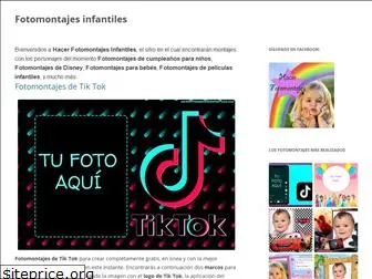 hacerfotomontajesinfantiles.com