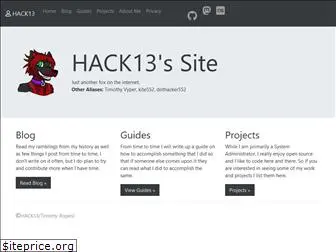 hack13.me