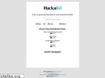 hackalist.org