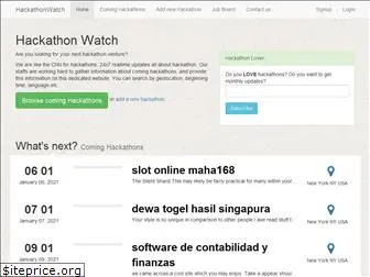 hackathonwatch.com