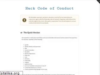 hackcodeofconduct.org
