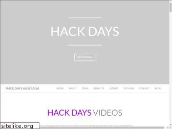 hackdays.com.au