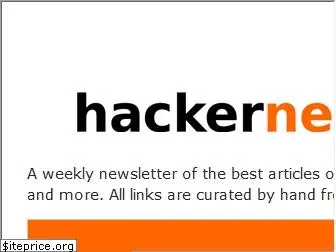 hackernewsletter.com