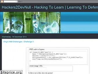 hackers2devnull.blogspot.com