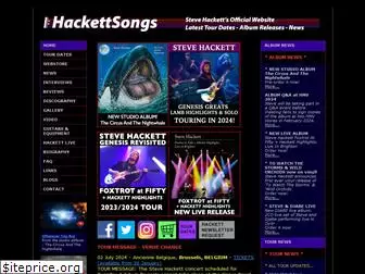 hackettsongs.com