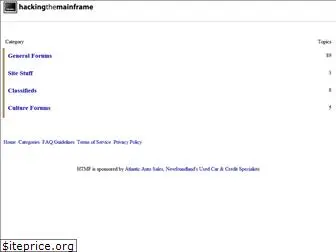 hackingthemainframe.com