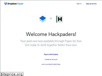 hackpad.com