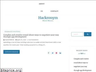 hackronym.com