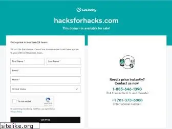 hacksforhacks.com