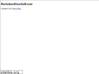 hackshackbaseball.com