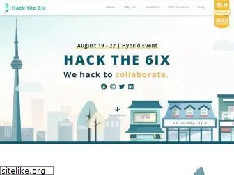 hackthe6ix.com