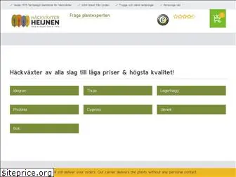 hackvaxter-heijnen.se