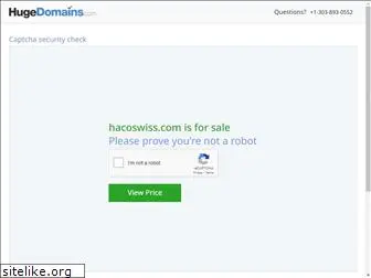 hacoswiss.com