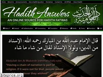 hadithanswers.com