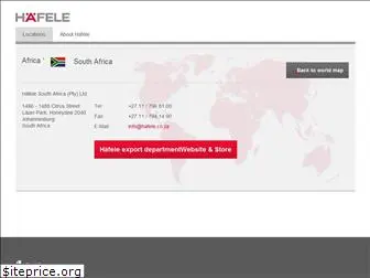 www.hafele.co.za